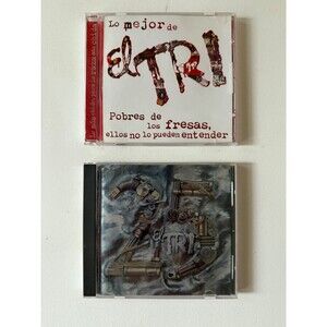 El Tri 25 Anos / Lo Mejor Del El Tri CD Lot Play Tested WEA Latina